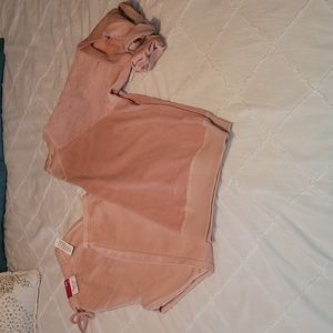 Blush pink sweat suit